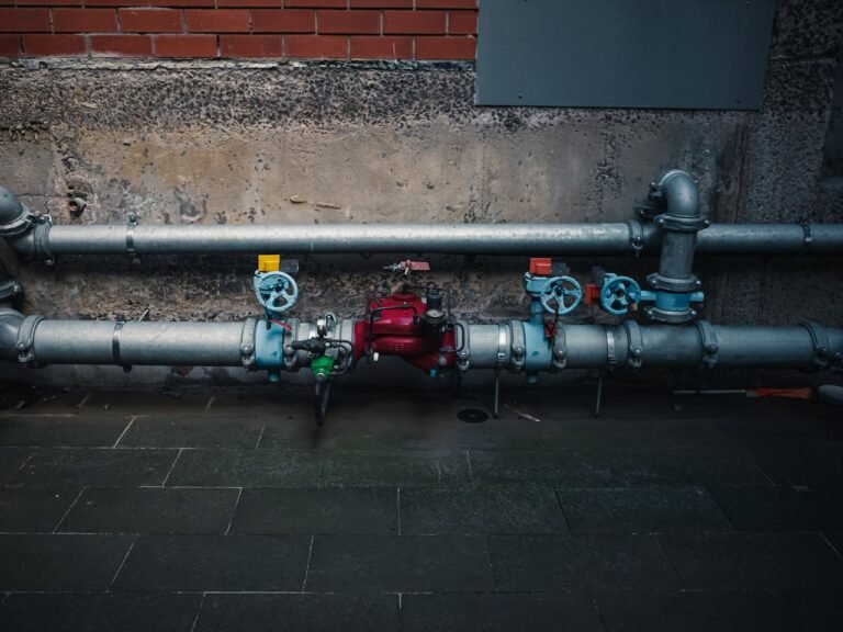 Contre-pente de canalisation